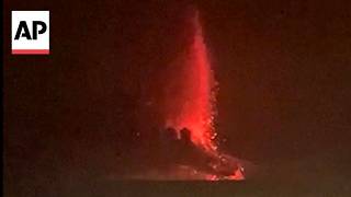 Anak Krakatau volcano erupts in Indonesia, disrupting flights