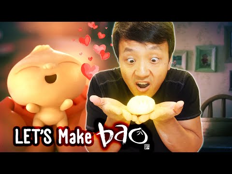 Making JUICY STEAMED Pork 'Bao' | EASY DELICIOUS Chinese Pork Bun Recipe (Baozi 包子) Pixar's Bao