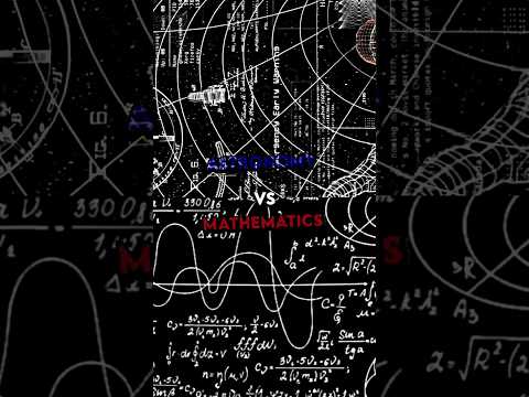 Astronomy vs Mathematics - #science #physics #maths #shorts