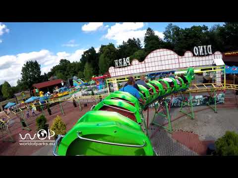 Zatorland Dino Coaster Onride 2018 (4K / POV) - Dino Zator Land - ZatorLand LunaPark Dino Achterbahn