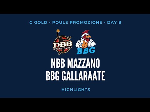 NBB Mazzano-BBG Gallarate - C Gold 23-04-2022
