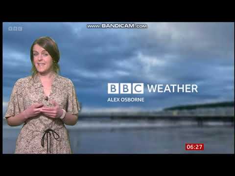 (HD) Alex Osbourne BBC ONE Points West weather January 4th 2023 - 60 fps