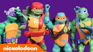 Rise of the TMNT Toys Trying Out Freeze &amp; Parkour Challenges &amp; More! 🐢 | #TurtlesTuesday