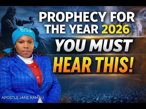 THIS IS THE PROPHETIC MESSAGE FOR THIS YEAR 2026 | Apostle Jane Kamau