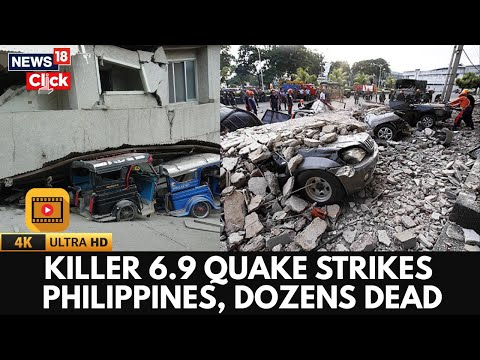 Philippines Earthquake Horror: 6.9 Magnitude Quake Leaves Trail of Destruction in Cebu | 4K