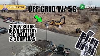 How to Setup Remote Security Cameras with NO Power and NO Internet - VIGI with 5G Cellular