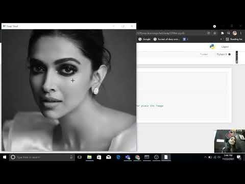 Make Snapchat Filter Using Python Opencv