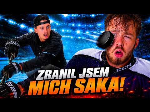 PŘEŽIJE MICHSAKO HOKEJOVÝ TRÉNINK JAKO BRANKÁŘ?!
