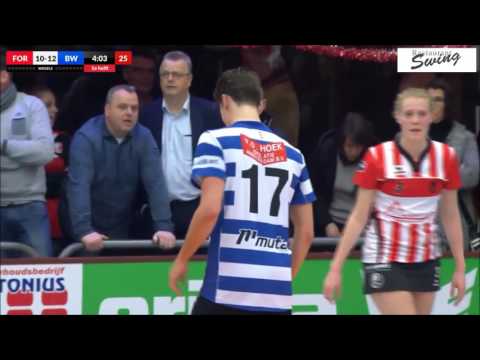 Korfbal League 2016/2017 l Fortuna - Blauw wit