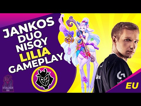 G2 Jankos Plays Lilia Duo FNC Nisqy | LoL Pro Gameplay | EU Challenger