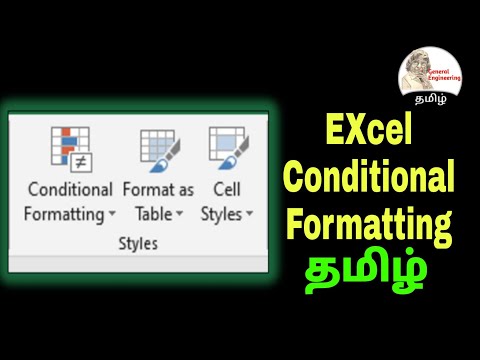 Excel Basics in Tamil Microsoft Excel for Beginners Excel Tutorial in Tamil