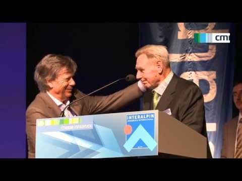 Interalpin.TV 2013 - Dr. Christian Poley erhält Auszeichnung "Schneekristall des Skisports"