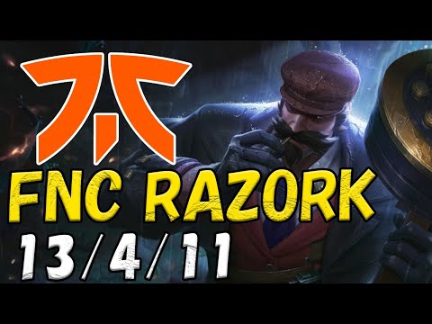 FNC Razork グレイブス(Graves) VS レク＝サイ(Rek'Sai) JG patch 12.19 NA RANK