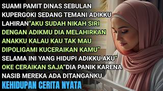 Download lagu SUAMI PAMIT DINAS SEBULAN KUPERGOKI TEMANI ADIKU LAHIRAN ANAKNYA DIAM DIAM NIKAH SIRI-TK SUDI DIMADU mp3