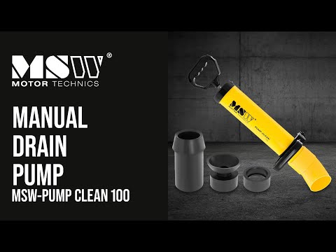 video - Pompă de Desfundat - 100 mm diametru interior