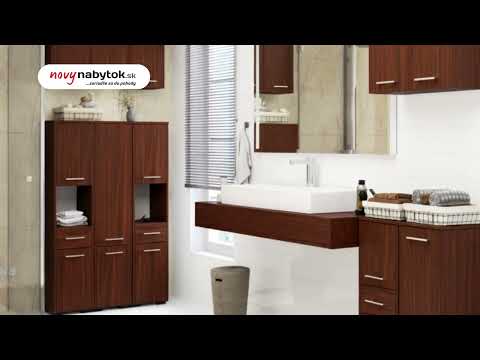 Kúpelňa - Farid 3 (wenge) - Novynabytok.sk