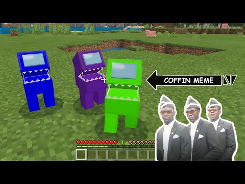 Coffin Meme but it's AMONG US - Minecraft