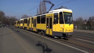 preview picture of video 'Straßenbahn Berlin - Tatra und Co. in Köpenick XXL (2014)'