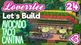Avocado Taco Cantina (Let's Build in the Sims 4 #24)