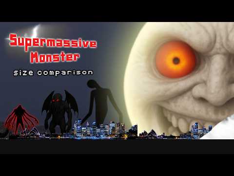Super Massive Monster Size Comparison 2