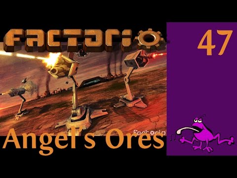 Let's Play Factorio Angel's Ores Ep #47, maximum crotinium