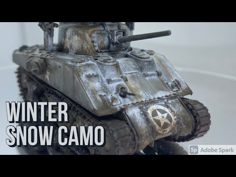 How to Paint WW2 Winter Camo (easy) #WW2diorama #Airfix