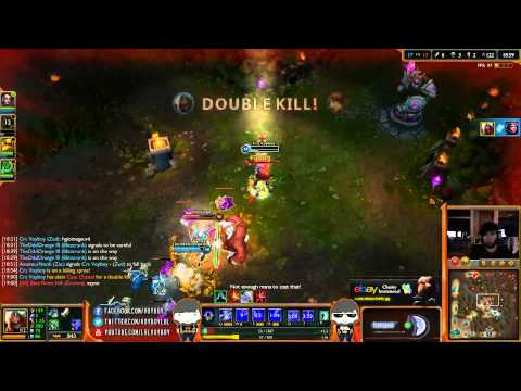 Voyboy vs HotShotGG - Zed vs Le Blanc - mid «Beast» [R/m] (Diamond l)