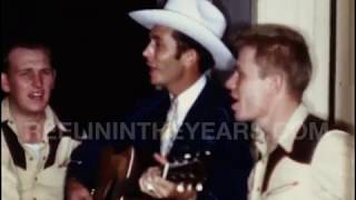 Hank Williams & Ernest Tubb- Home Movies with synced audio- 1950 [Reelin' In The Years Archive]