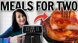 EASY AIR FRYER RECIPES for TWO and New Cookbook Announcement!
