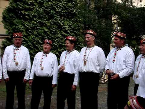 Slavnosti vína 2015 Mužáci Korytná   Dojeli k vám Korytňané   U Hradišťa na dolině