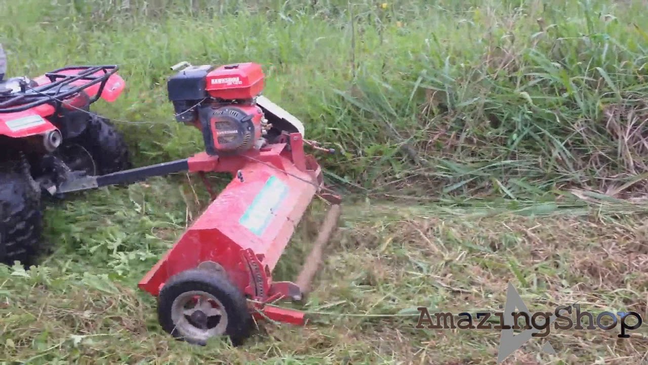 Roçadeira De Grama 95cm Desenvolvida Para Quadriciclo