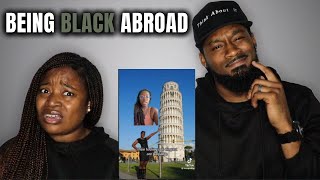 Black American Couple Reacts to BEING BLACK ABROAD