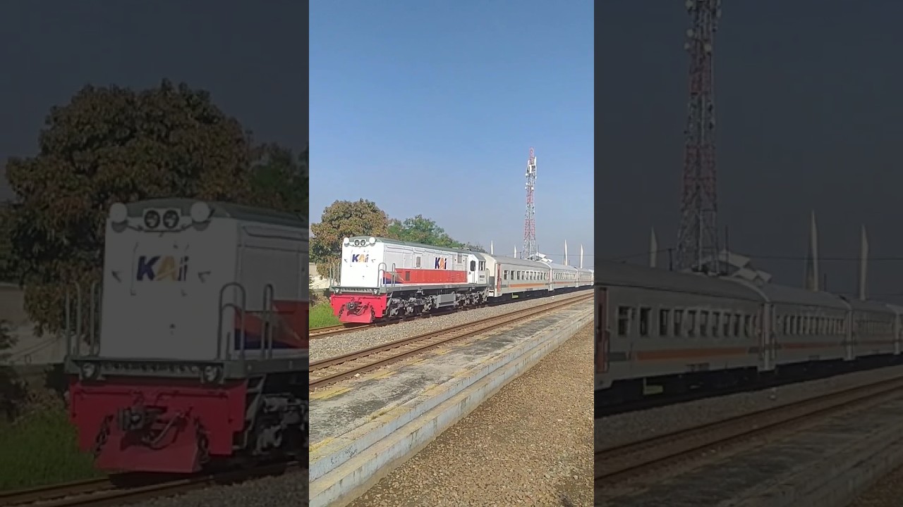 Indonesia's Train 'CL Bandung Raya' #railway #train #keretaapi #keretaapiindonesia #trending #kai121
