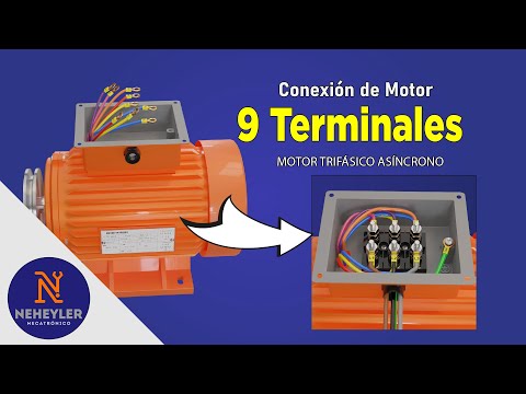 9-Terminal Three-Phase Motor Connection