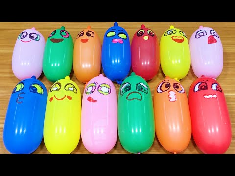 BALLOONS Slime! Making Slime with Funny Balloons - Satisfying Slime video #1230