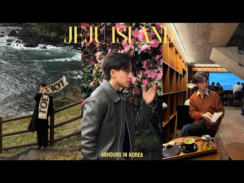 2Days in Jeju Island🇰🇷 Flower Garden, Cafes & Food | Korea Vlog
