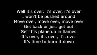 Skillet - Burn It Down (Lyrics HD)