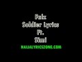 Falz - Soldier (OFFICIAL LYRICS VIDEO) ft.  Simi