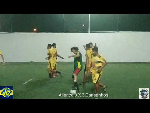 Gols de Canarinhos 5 X 5 Aliança Amistoso Futebol Society dia 22.07.2022