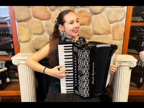 PSPRO41120BK - Black Paolo Soprani Professionale Piano Accordion LMMM 41 120 $5499