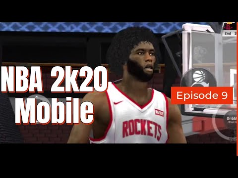 NBA 2k20 Mobile MyCareer Episode 9: Rockets VS Lakers Part 1