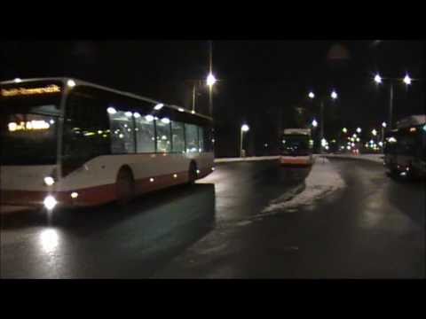 Veolia bussen te Station Delft 18 december 2010