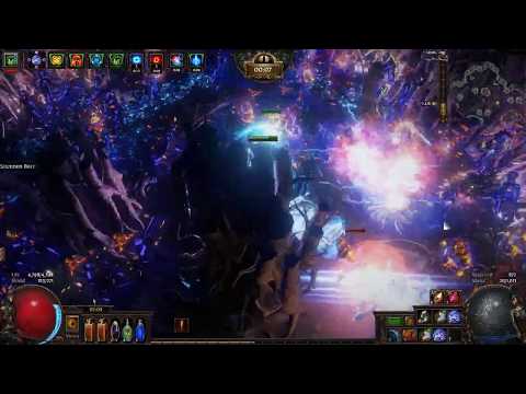 POE 3.11 Harvest - Arcanist Brand, Freezing Pulse -- Delve Gameplay