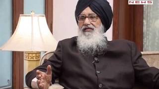 Parkash singh badal  Interview  2