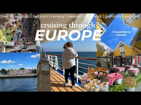 a trip to europe | exploring 7 countries in 2 weeks | princess cruises