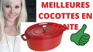 TOP 3  MEILLEURES COCOTTES  EN FONTE EMAILLEE