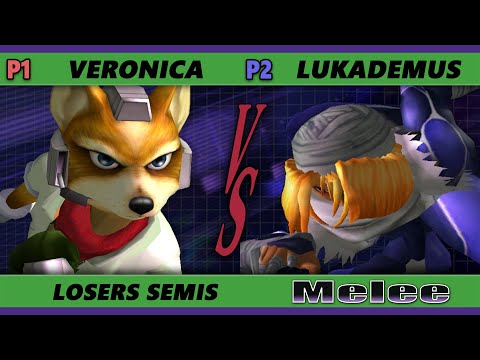 S@X 421 Losers Semis - Veronica (Fox) Vs. Lukademus (Sheik) Smash Melee - SSBM