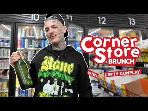Lefty Gunplay Shows Us How He Spends $15 At The Corner Store | Corner Store Brunch