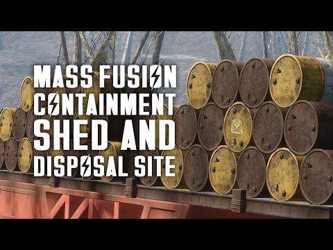 The Full Story of the Mass Fusion Containment Shed & Disposal Site - Fallout 4 Lore