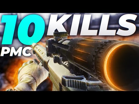10 PMC KILLS IN 1 Customs Raid! - Escape from Tarkov
